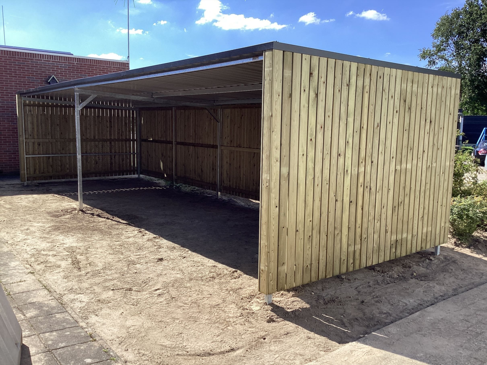 Fietsenstalling bij Industriewater Eerbeek B.V.