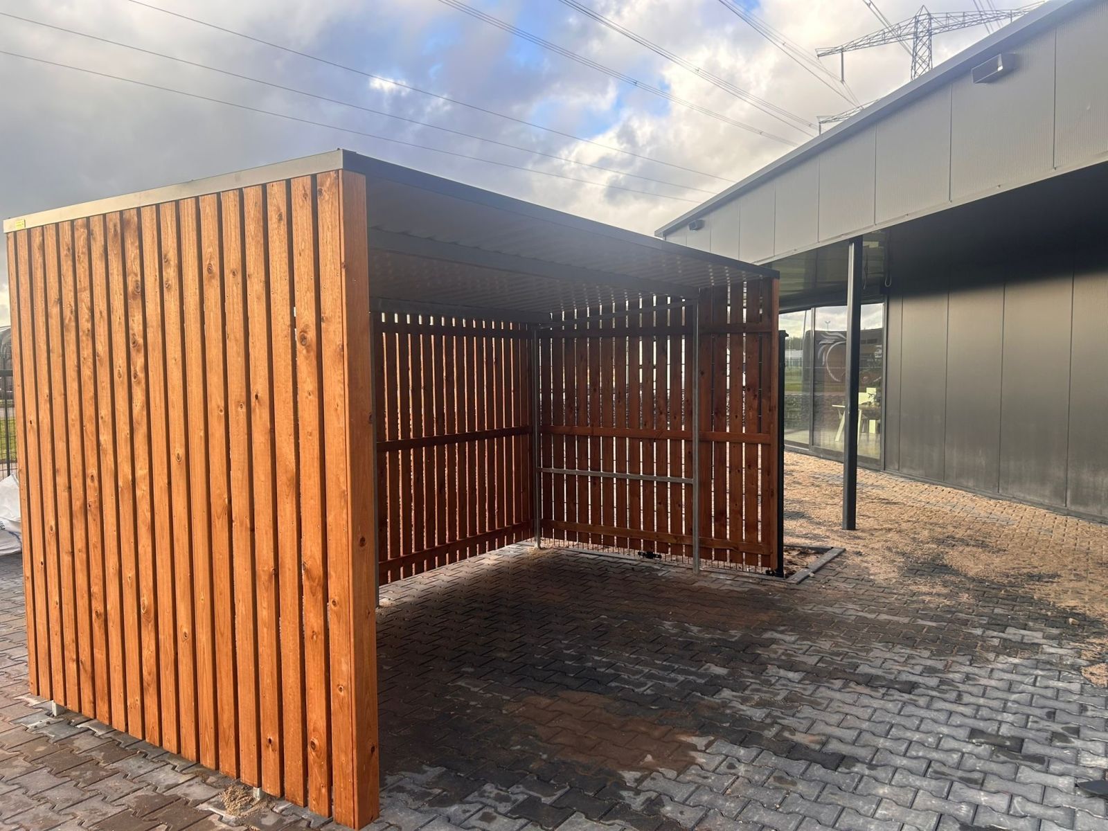 Fietsenstalling geplaatst in Borne bij Schadenet