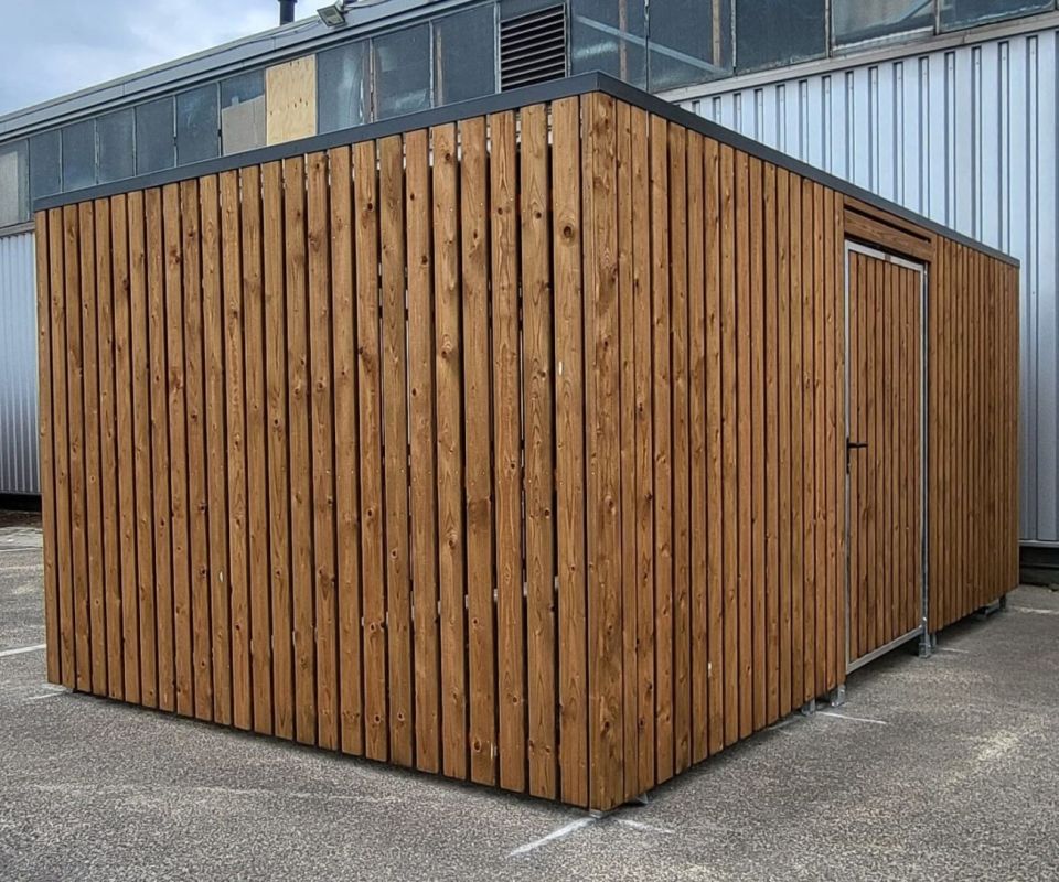 Afsluitbare fietsenberging geplaatst in Papendrecht