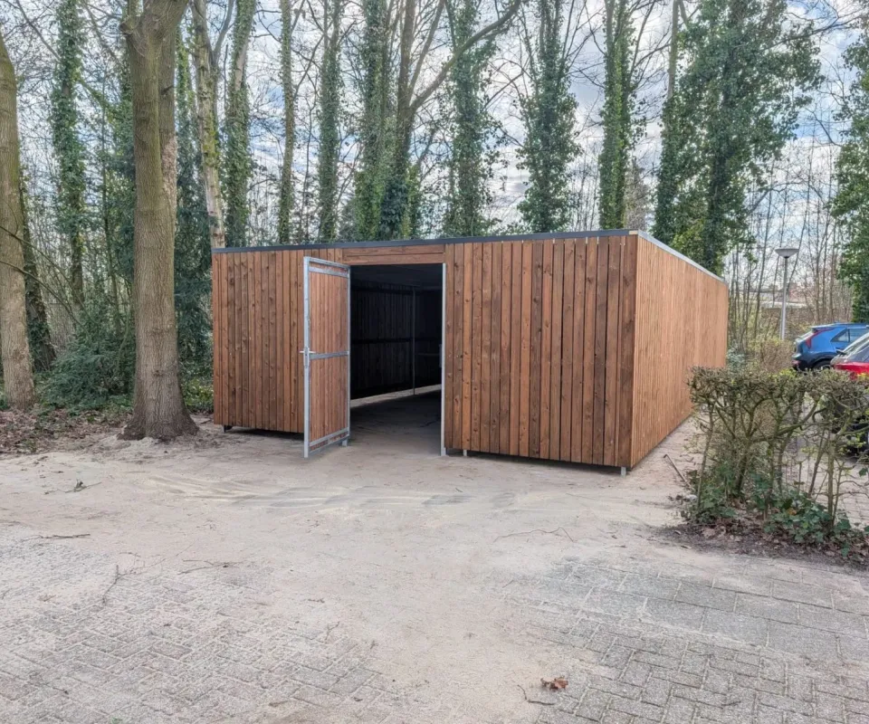 Fietsenberging bij Stichting Reinier van Arkel
