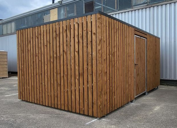 Afsluitbare fietsenberging geplaatst in Papendrecht