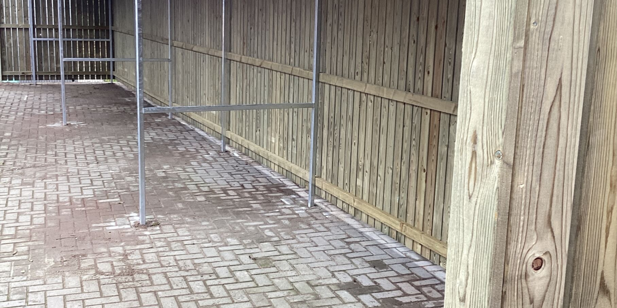 Fietsenstalling bij De Boemerang in Amstelveen