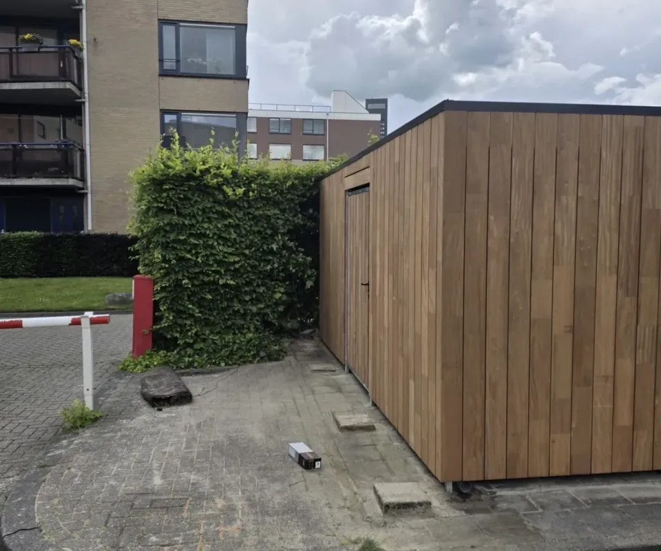 Fietsenstalling in Leeuwarden