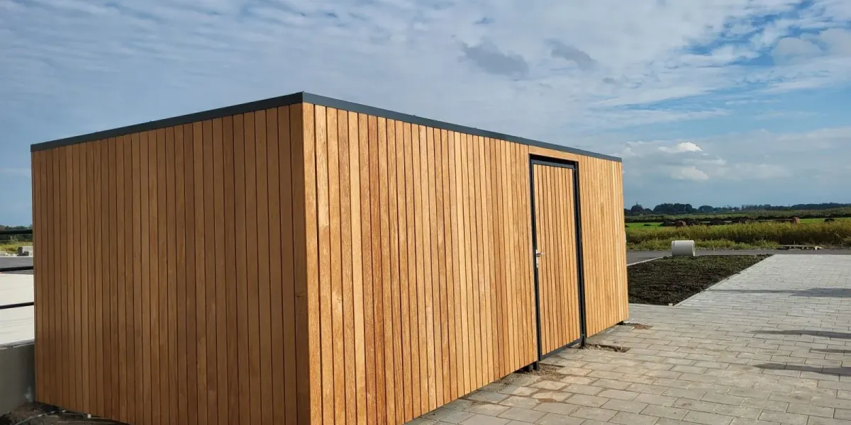 Staalconstructie met RAL 7016 poedercoating