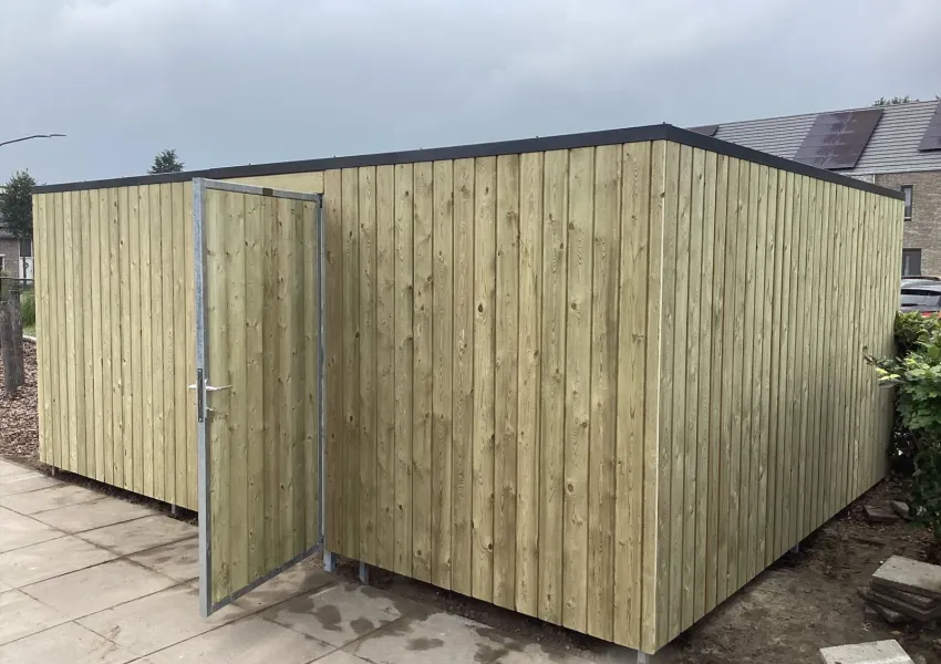 Berging bij Basisschool