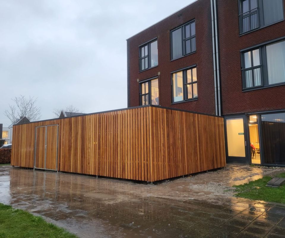 Afsluitbare Fietsenberging Zuidhorn