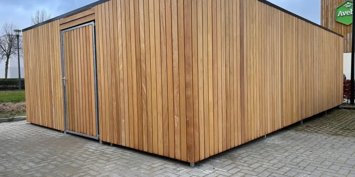 Afsluitbare fietsenberging geplaatst in Groningen