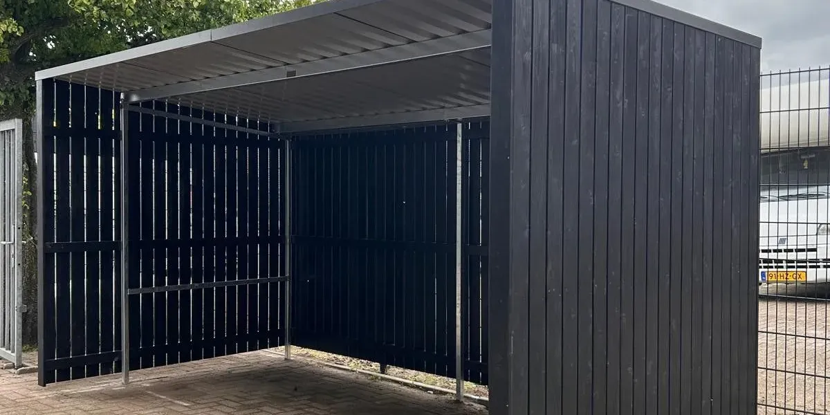 Fietsenstalling bij Morrenhof Jansen in IJsselmuiden