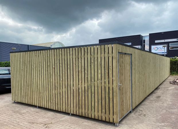 Fietsenberging Amersfoort voor 84 fietsen geplaatst