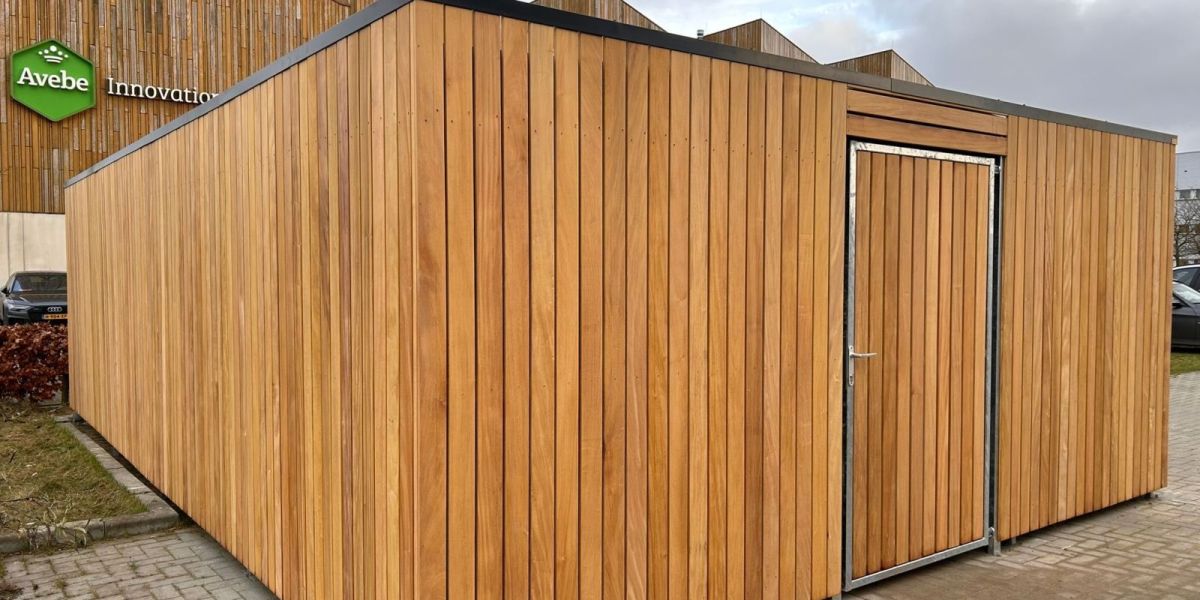 Afsluitbare fietsenberging geplaatst in Groningen