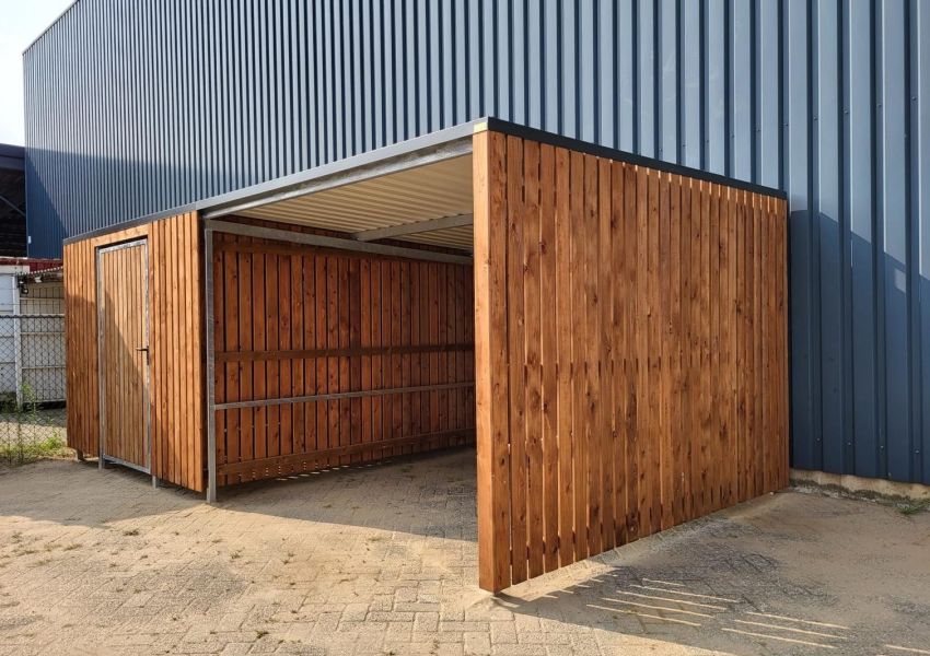 Fietsenstalling met afsluitbare berging in Doetinchem