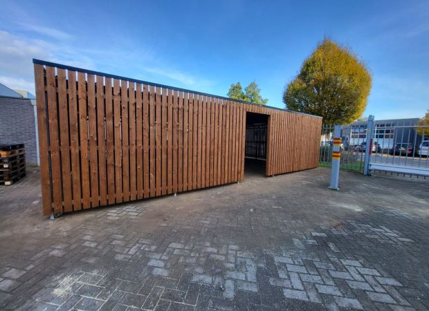 Fietsenberging geplaatst bij Wijlhuizen B.V. in Arnhem