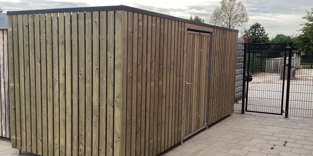 Afsluitbare berging Appingedam