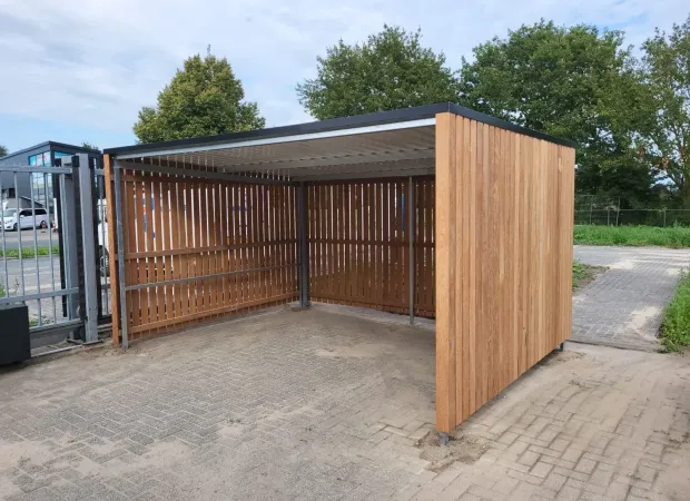 Fietsenstalling in Zelhem bij Rouweler Installatietechniek