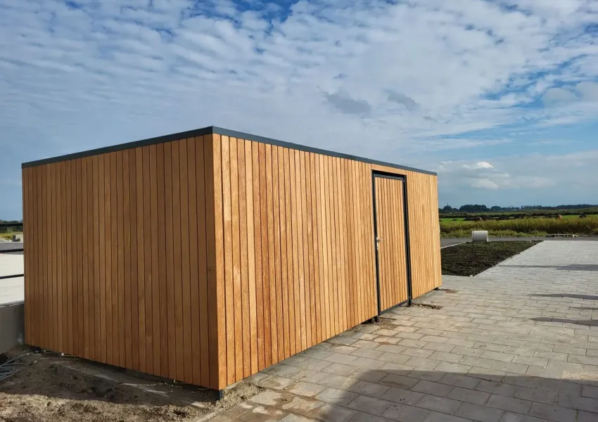 Staalconstructie met RAL 7016 poedercoating