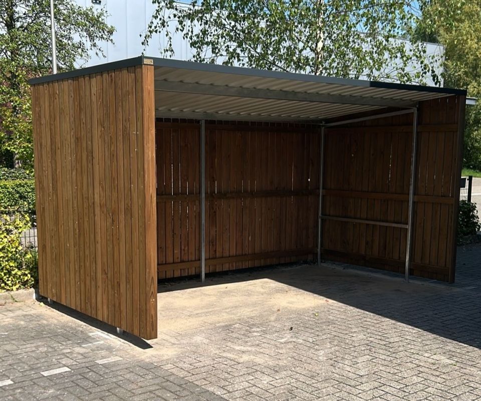 Fietsenstalling bij Top Systems B.V. in Bodegraven