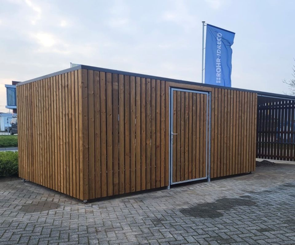 Fietsenberging met overkapping in Doetinchem