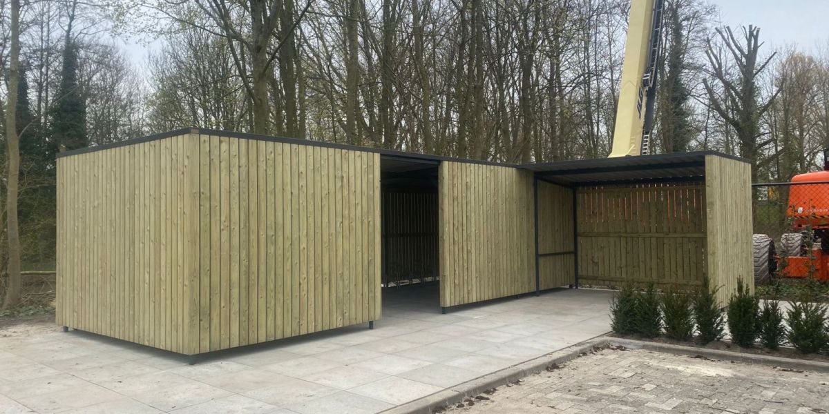Fietsenstalling met overkapping Dordrecht