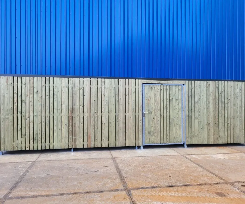 Fietsenberging met brede doorgang in Wessem