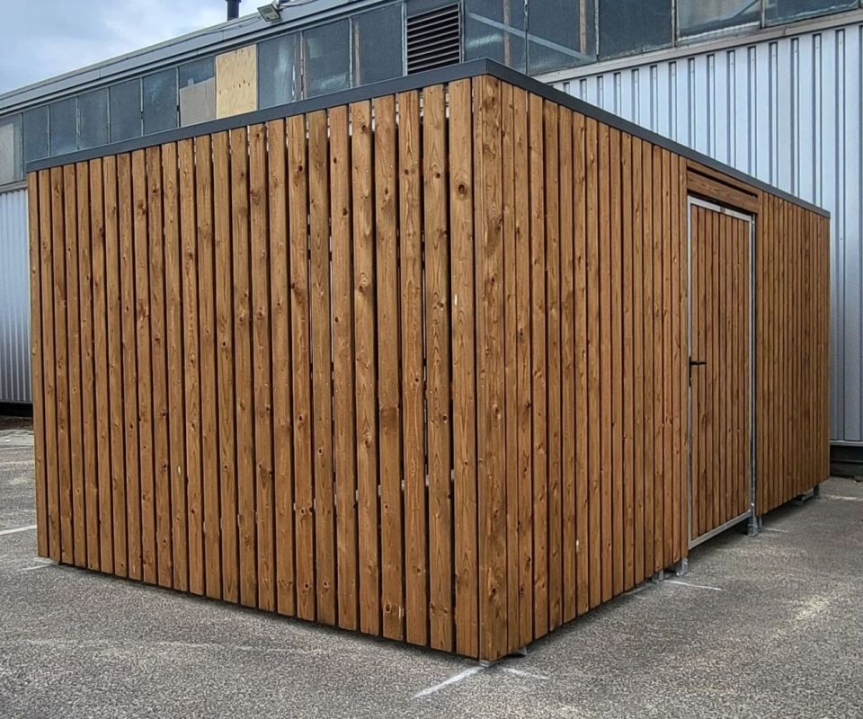 Afsluitbare fietsenberging geplaatst in Papendrecht