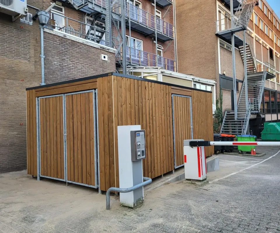 Afsluitbare fietsenberging Arnhem