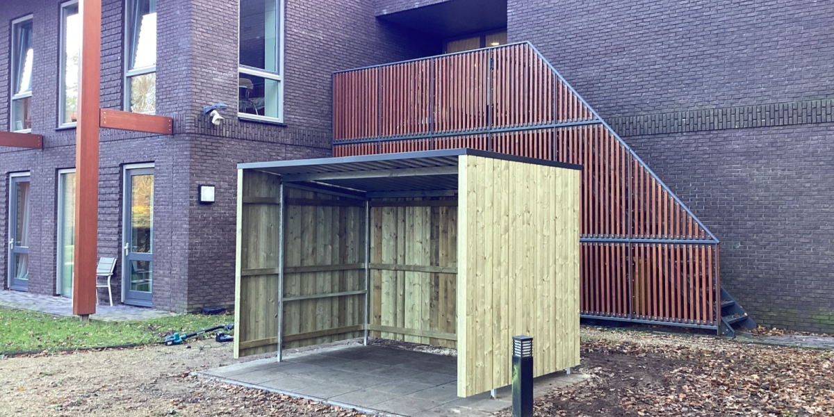 Fietsenstalling geplaatst in Bennebroek