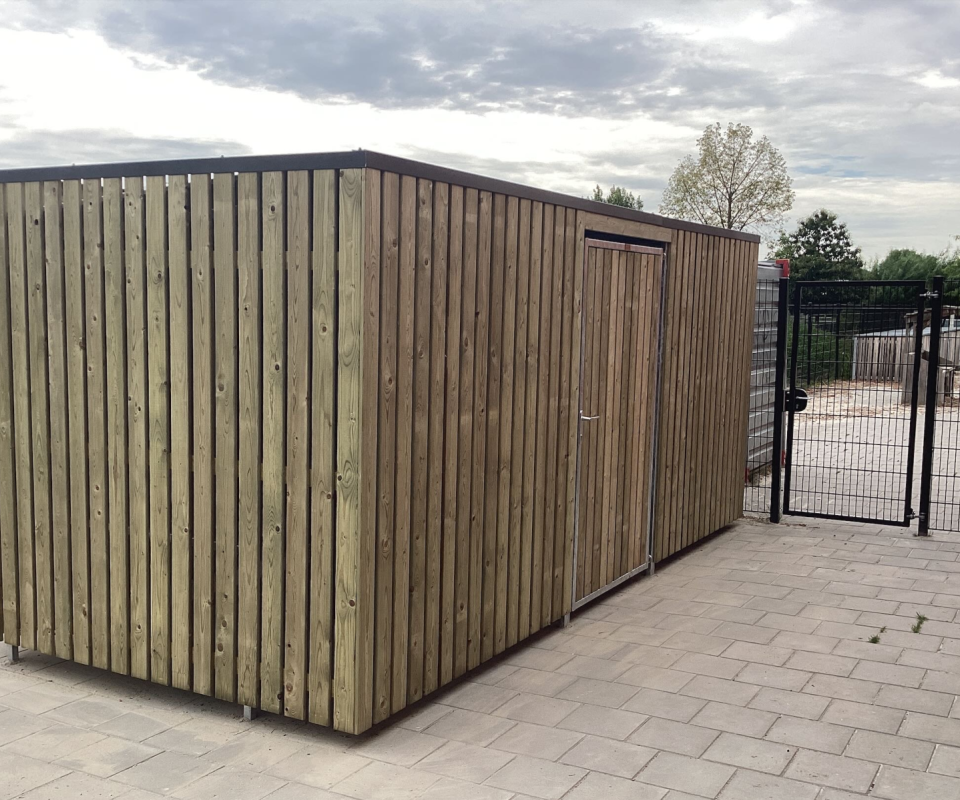 Afsluitbare berging Appingedam