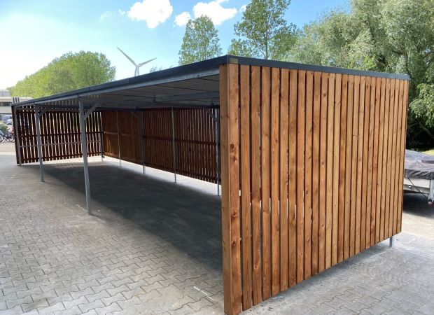 Fietsenstalling geplaatst in Leeuwarden