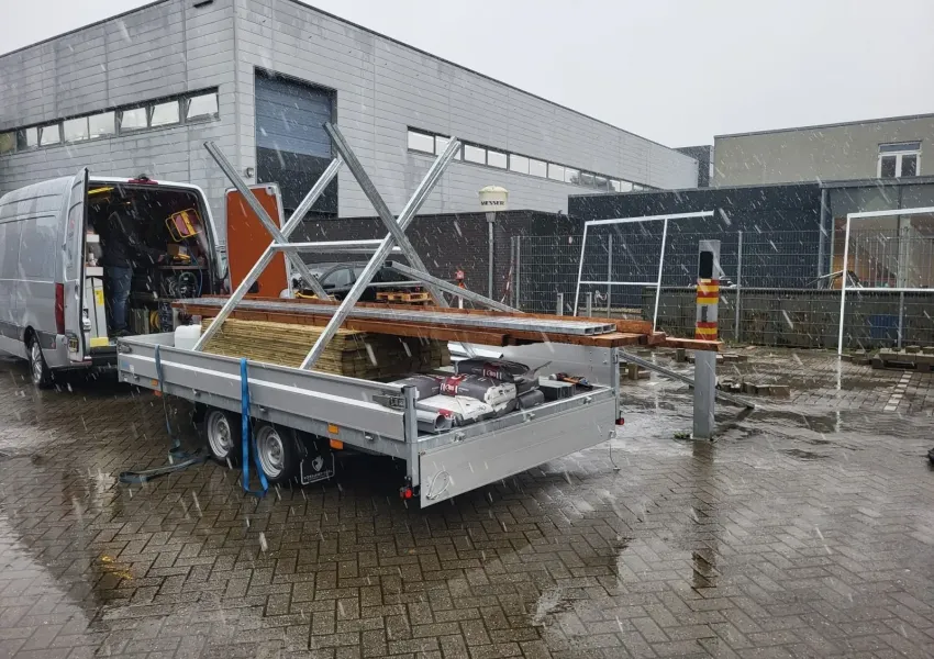 Fietsenberging Wijlhuizen Arnhem met antraciet dak