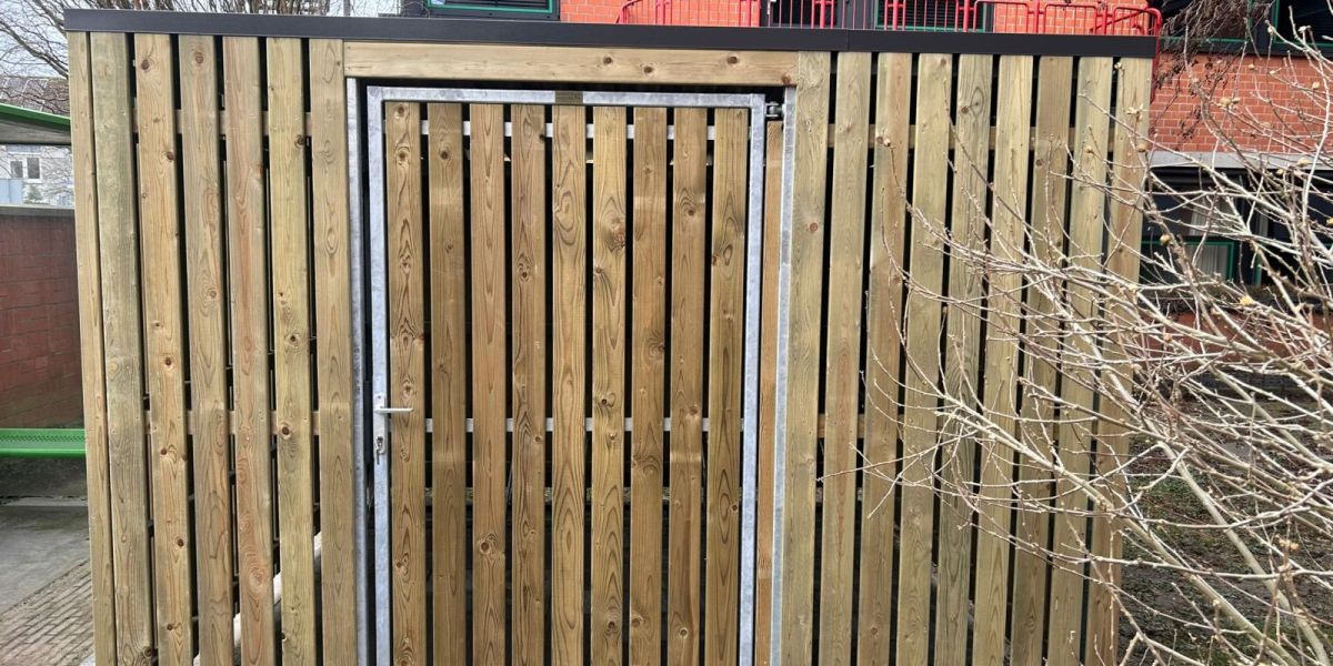 Afsluitbare fietsenberging in Zoetermeer